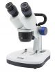 Stereomicroscope, fixed arm, 20x-40x, touch panel, rechargeable battery