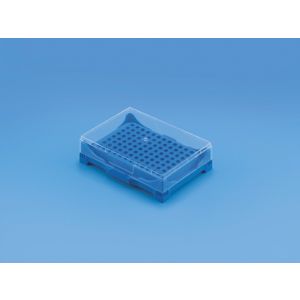 PCR Rack with Cover - 96 places